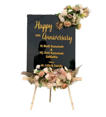 Papan Bunga Akrilik Atsj